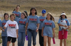 Falcon Creek Middle School at the Walk for Sudan 2011